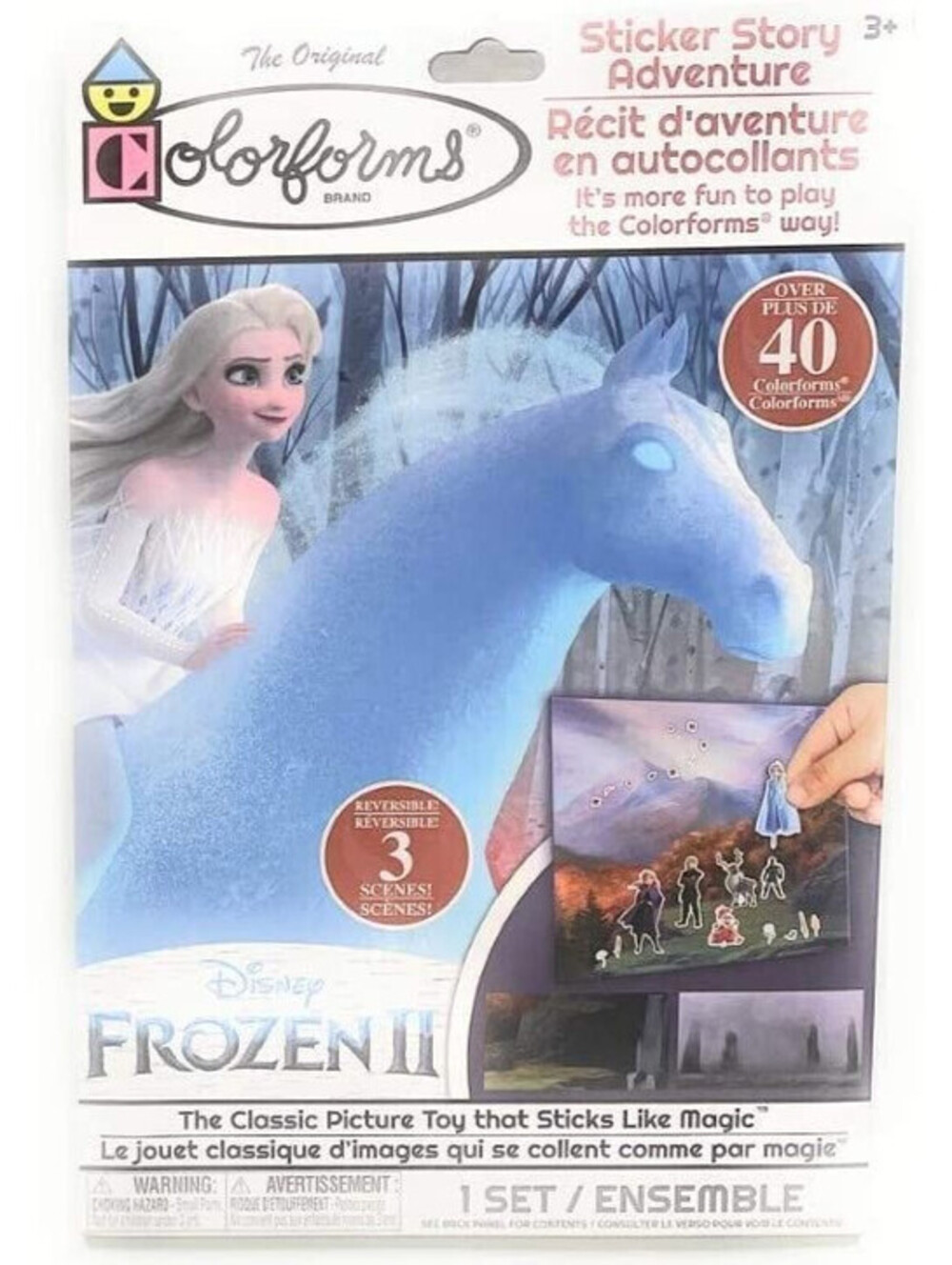 Colorforms Disney Frozen II Sticker Story Adventure Set 40+ stickers Party Favor